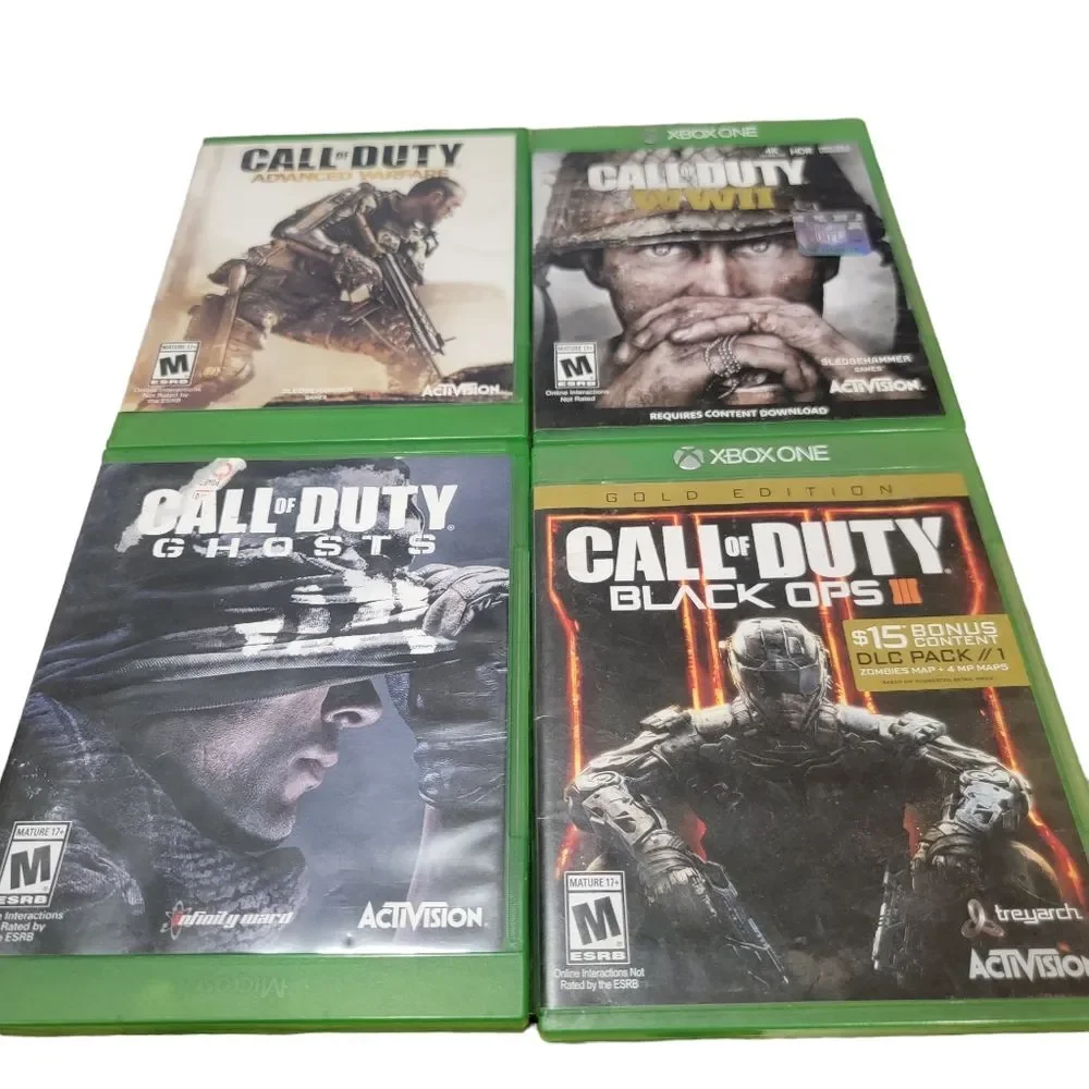 Xbox One Bundle Lot Call of Duty Video games